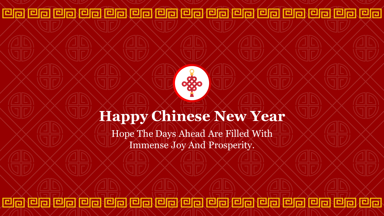 Free - Amazing Chinese New Year PowerPoint Background Slide 